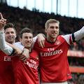 Koscielny Giroud Mertesacker Arsenal Sunderland Premier League Anglija liga prve