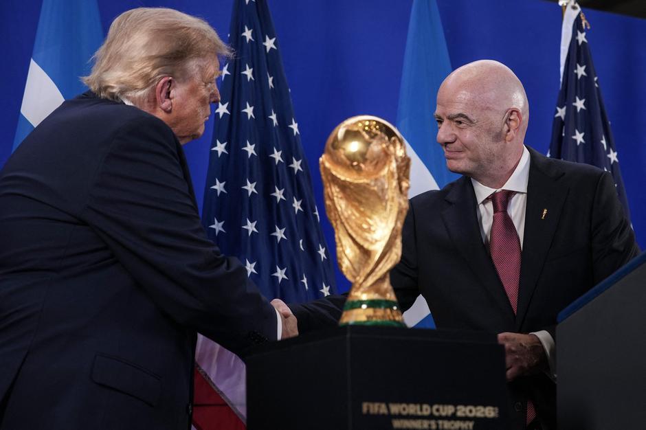 Donald Trump in Gianni Infantino | Avtor: Profimedia