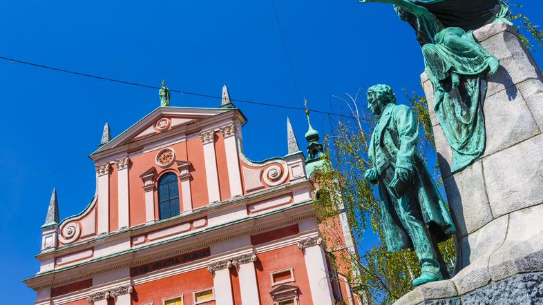 Ljubljana Prešernov spomenik