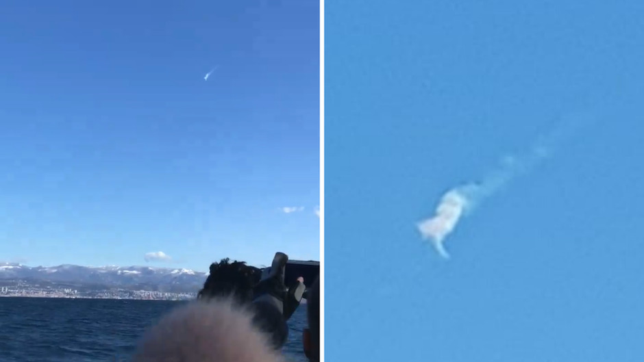 Eksplozija meteorita nad Hrvaško | Avtor: 24sata/bralec