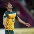 Harry Kewell je že v peti minuti načel mrežo Uzbekistana. (Foto: Reuters)