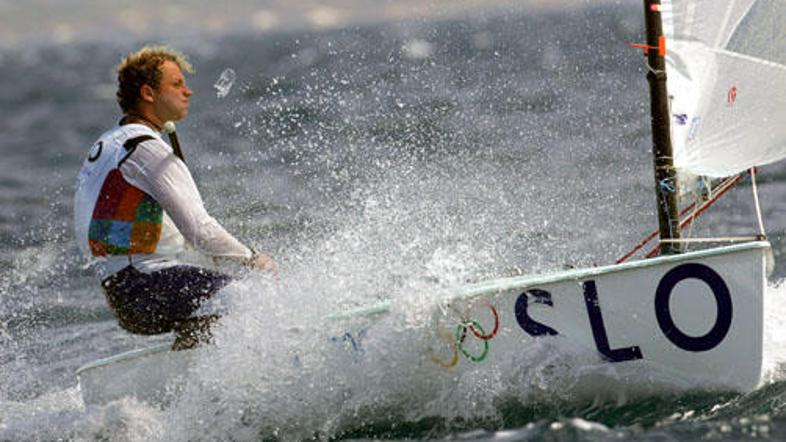 Gašper Vinčec bo slovenski adut za medaljo v jadralnem razredu finn.