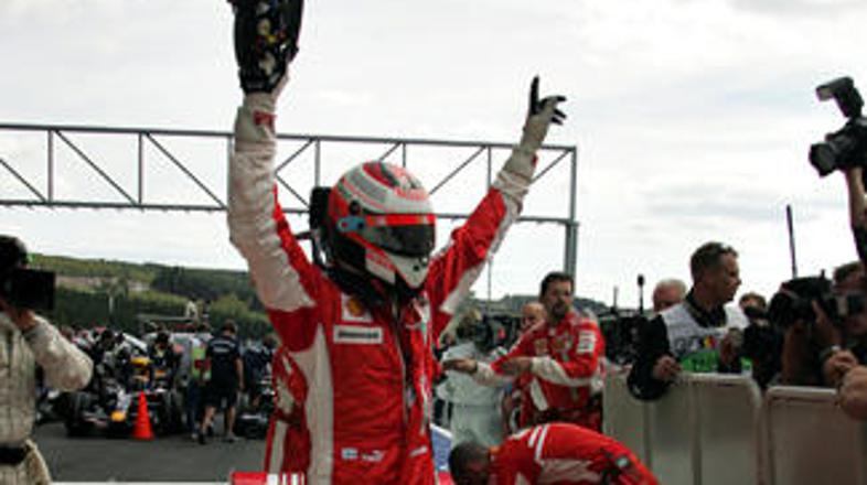 Kimi Raikkönen bo štartal s prvega mesta.