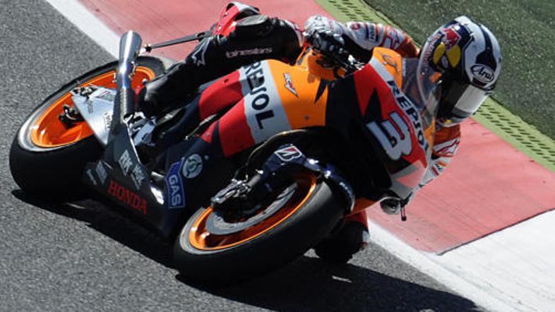 Dani Pedrosa s svojimi 51 kilogrami spada med najlažje dirkače v celotni karavan