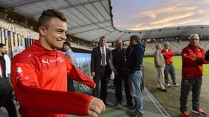 Shaqiri Slovenija Švica Euro 2016 Ljudski vrt trening