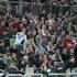 Navijači na tekmi Union Olimpija - Barcelona