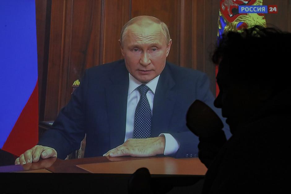 Vladimir Putin nagovor | Avtor: PrtSc