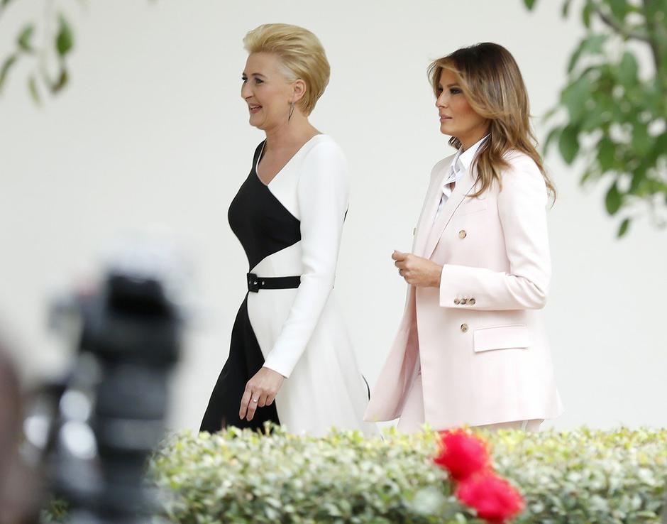 Agata Kornhauser-Duda, melania trump | Avtor: Profimedia