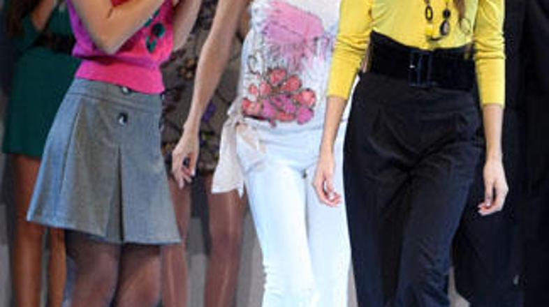 Zmagovalka Mila Knežević je bila ob razglasitvi zelo vesela.