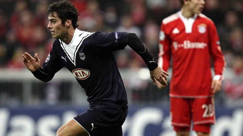 Yoann Gourcuff je zabil vodilni gol Bordeauxa proti Bayernu. FOTO: Reuters