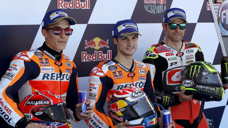 pedrosa marquez lorenzo vn španije motogp