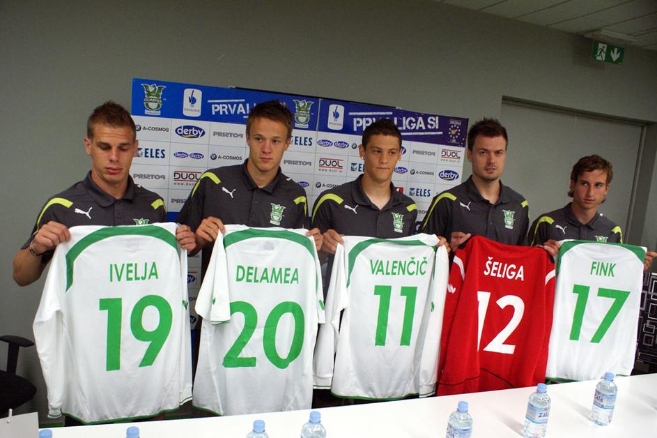 delamea mlinar, fink, valenčič, ivelja, šeliga, olimpija