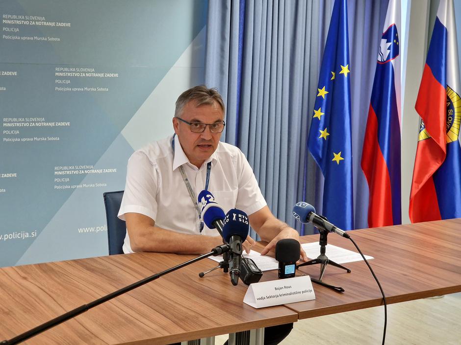 Bojan Rous vodja sektorja kriminalistične policije PU Murska Sobota | Avtor: PU Murska Sobota