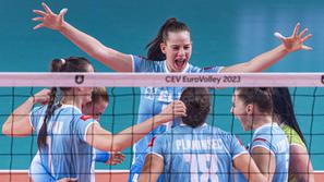 Slovenija Madžarska EP v odbojki