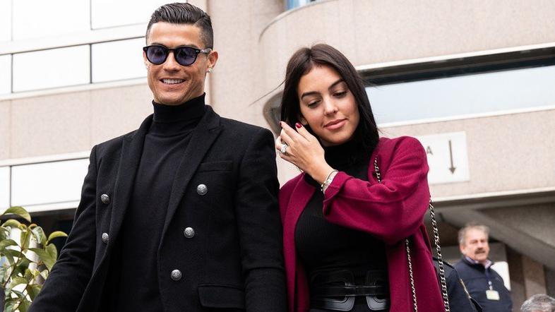 Cristiano Ronaldo Georgina Rodriguez