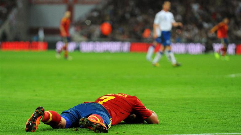 Villa Anglija Španija prijateljska tekma Wembley