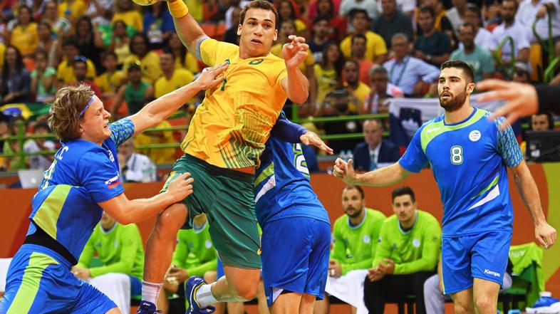 Rio 2016, Slovenija - Brazilija