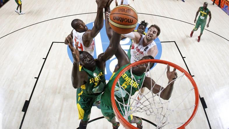 Ibrahima Thomas Abdou Badji Pau Gasol Španija Senegal Mundobasket