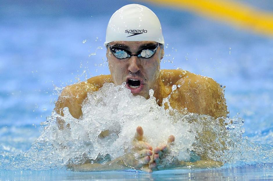 sport 21.05.12. Damir Dugonjic, slovenski plavalec, Damir Dugonjic of Slovenia c | Avtor: EPA