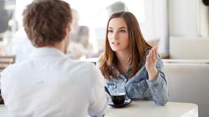 ženska moški zmenek