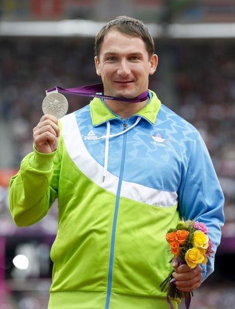 primož kozmus podelitev kolajn met kladiva london 2012