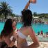 Tequila pool party