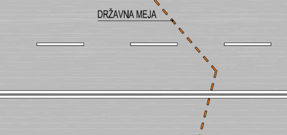Državna meja | Avtor: Ministrstvo za infrastrukturo