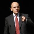 razno 01.10.13. Italy's Prime Minister Enrico Letta gestures during a meeting in