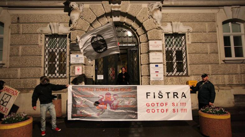 Protesti v Mariboru