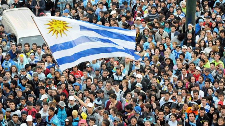 copa america finale navijači urugvaj paragvaj