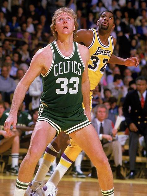 Larry Bird Magic Johnson