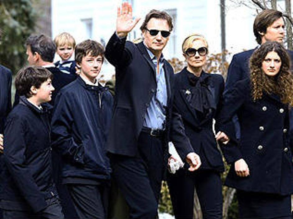 Pogreb Natashe Richardson