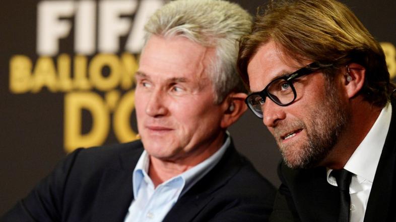 Klopp Heynckes Zürich podelitev gala prireditev Fifa