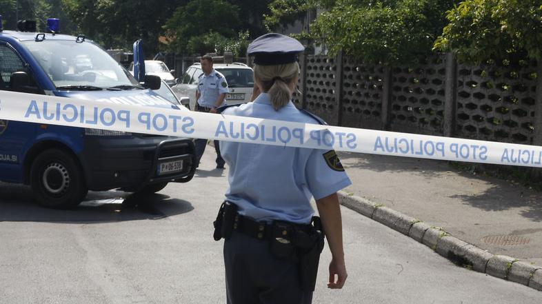 Nočno streljanje v Ljubljani.