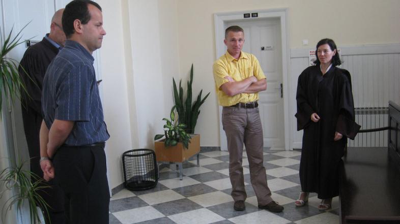 Slavko Majcen in Aleš Štimec