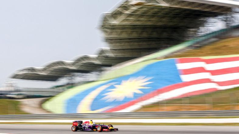 Vettel Red Bull VN Malezije Malezija trening Sepang formula 1