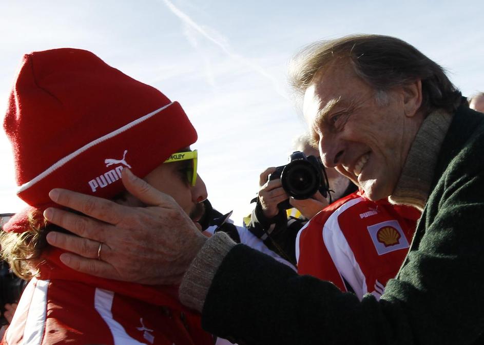 Luca di Montezemolo in Alonso