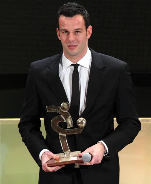 Handanović Handanovic AIC sindikat izbor podelitev najboljši nogometaš Milano
