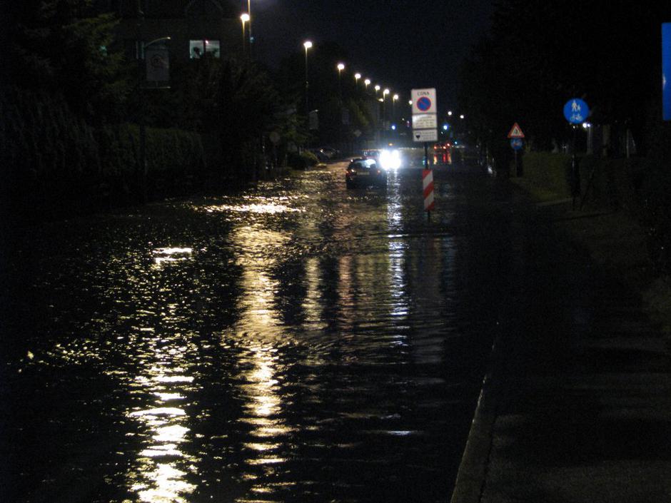 Naliv v Murski Soboti | Avtor: bralka