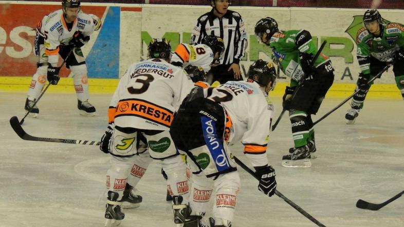 Hokejska tekma med Olimpijo in Gradcem