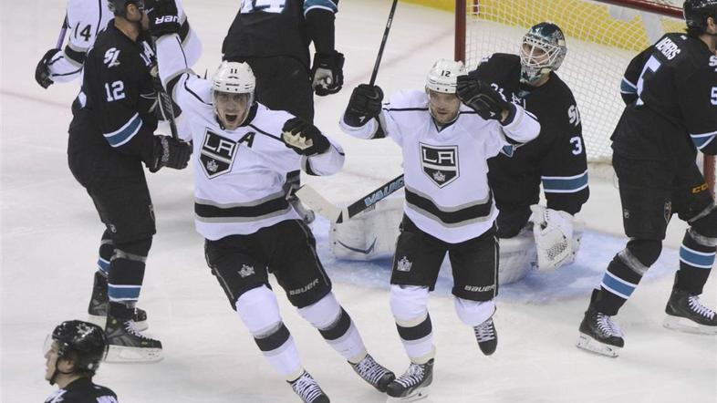 Kopitar Niemi Gaborik San Jose Sharks Los Angeles Kings liga NHL končnica