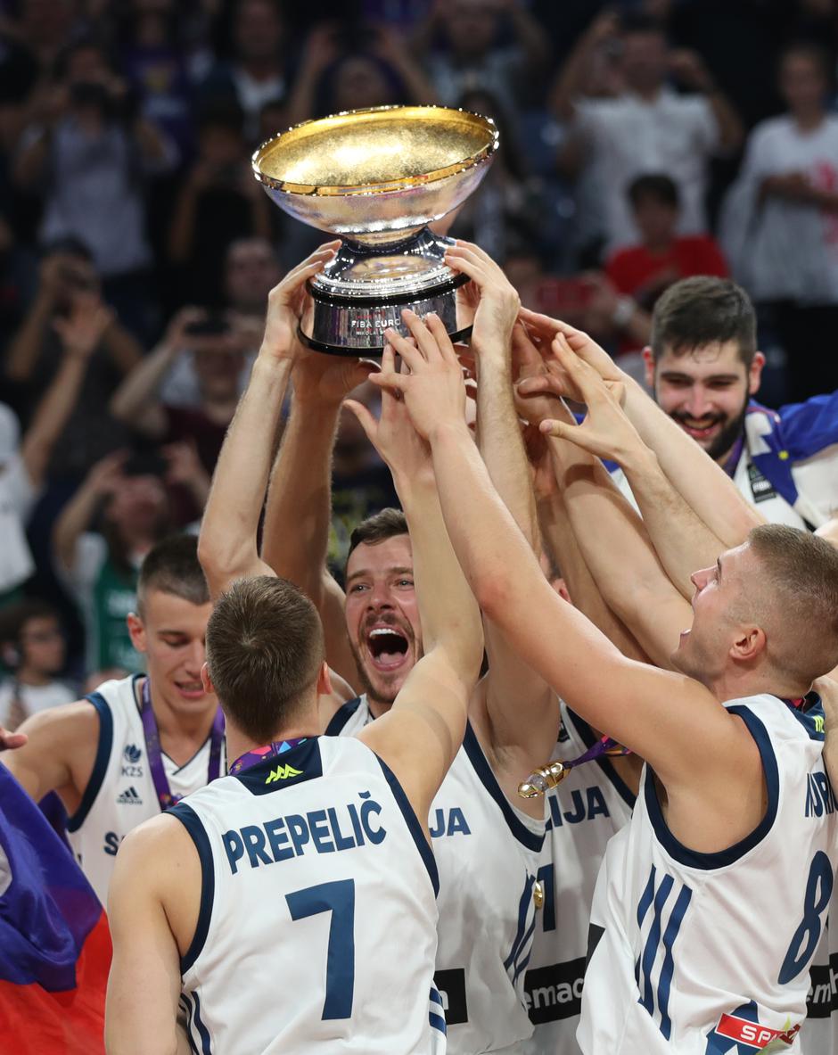 Finale Eurobasket, Slavje | Avtor: Epa