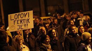 Protesti Kranj