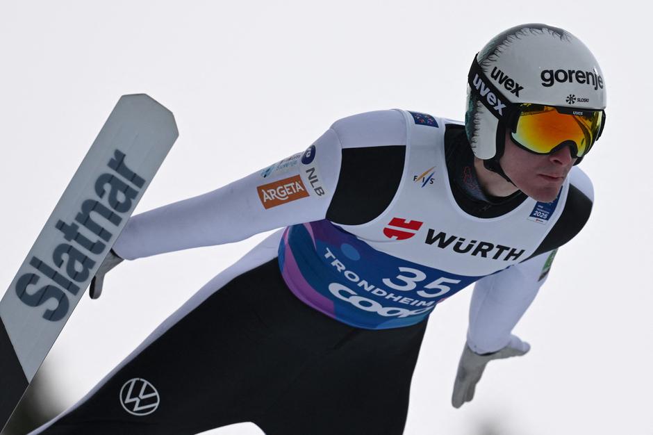 Domen Prevc, svetovni prvak v Trondheimu | Avtor: Profimedia