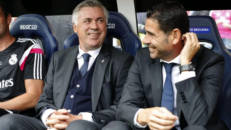 Ancelotti Hierro Deportivo Real Madrid