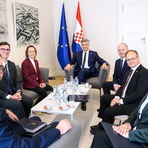Mateja Ribič na Hrvaškem