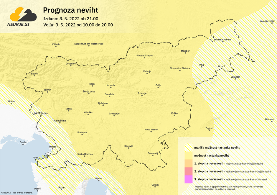 vreme nevihte | Avtor: Neurje.si