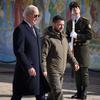 Joe Biden in Volodimir Zelenski