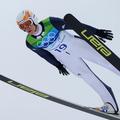 Peter Prevc je dobro formo z male skakalnice zadržal na veliki. (Foto: Reuters)