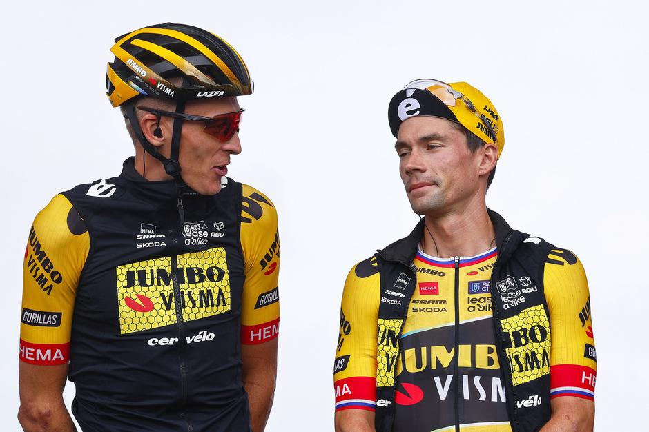 Primož Roglič in Robert Gesink | Avtor: Profimedia